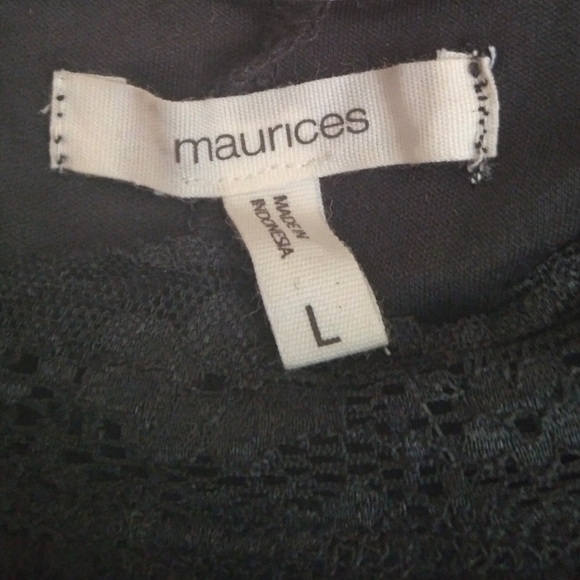 🦚3/30 on Maurices black dress - Picture 5 of 7